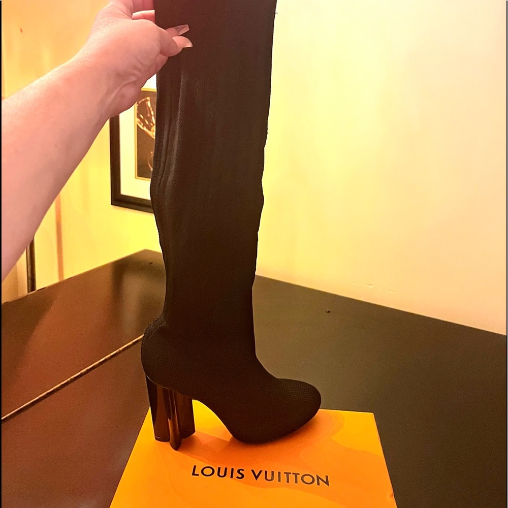 LV Silhouette over knee Boots.